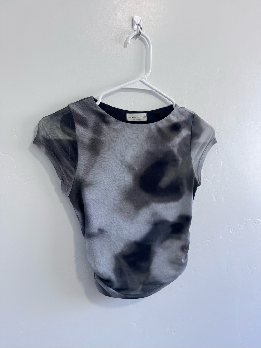 Aura Mesh Short Sleeve Top XS - Picture 2 of 4